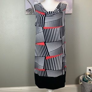 Kim Rogers Flamingo combo dress.